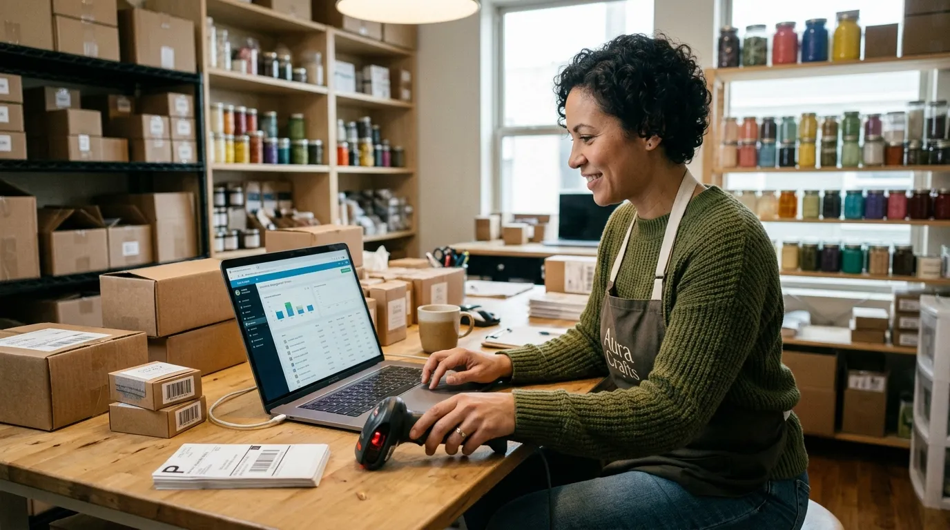 The Best Free Inventory Software for Small Businesses in 2026 business owner managing stock la 202605252106